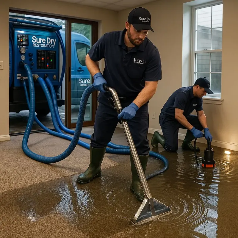 Water Extraction and Removal process in Bradford, ME